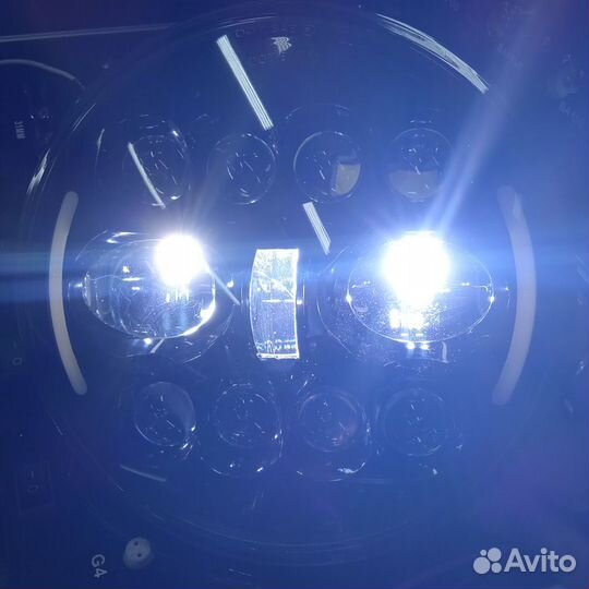Светодиодные фары Нива, УАЗ и т.д. с дхо