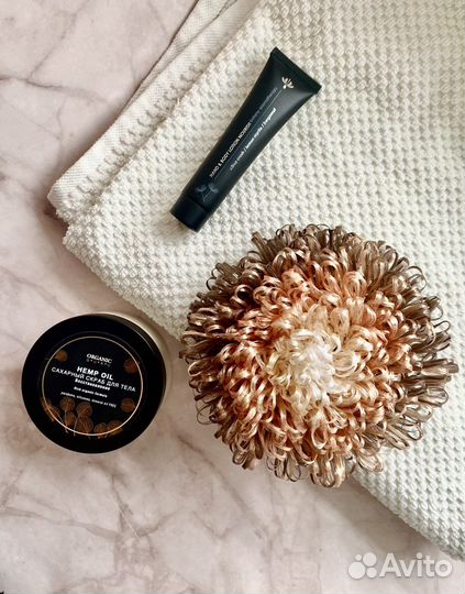 Мочалка ручной работы