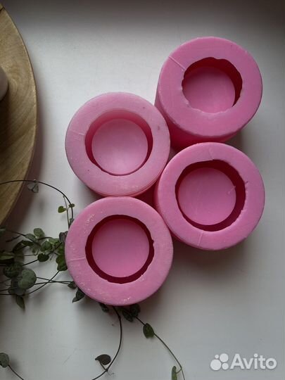 Силиконова форма для свечей