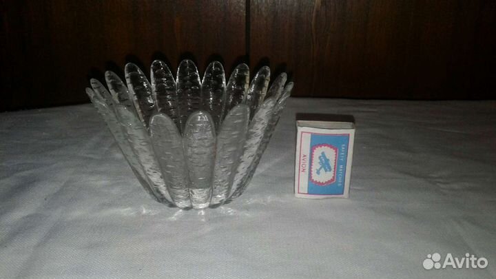 Конфетница стекло СССР