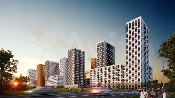 1-к. квартира, 37,5 м², 13/21 эт.