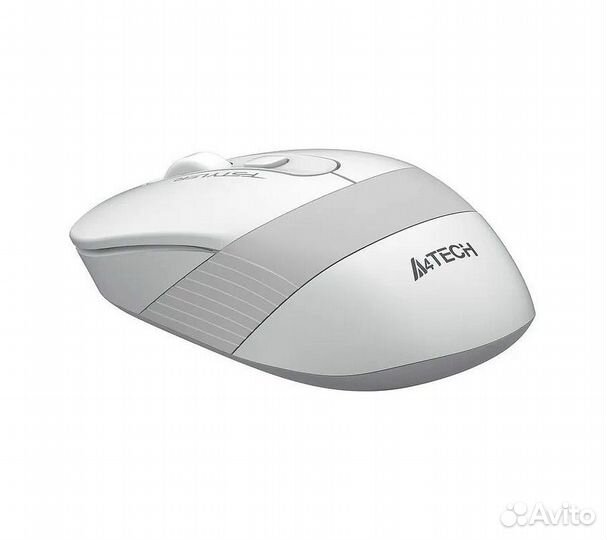 Беспроводная мышь A4Tech Fstyler FG10, белый/серый