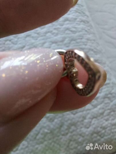 Браслет пандора с золотом