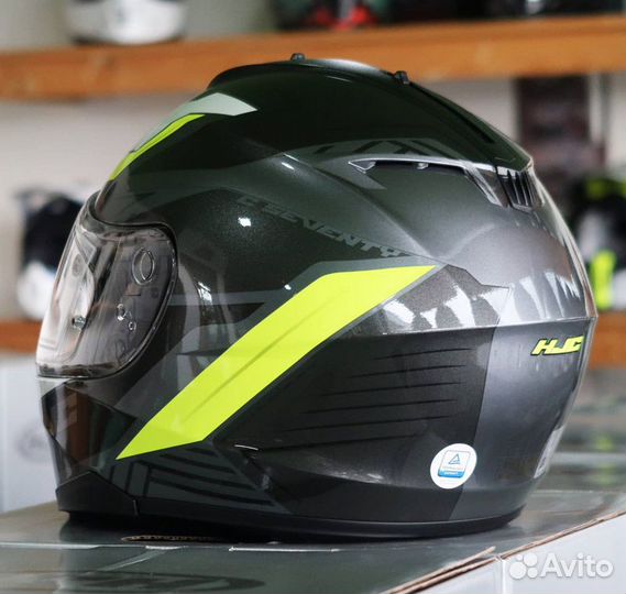 Мотошлем HJC C70 silon MC3H