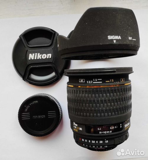 Sigma AF 24mm f/1.8 EX DG Aspherical Macro- Nikon