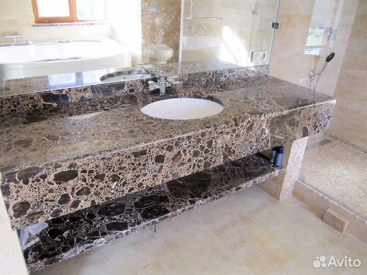 Столешница с мойкой, барная столешница