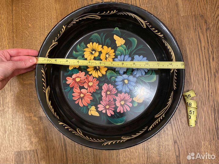 Поднос блюдо Жостово