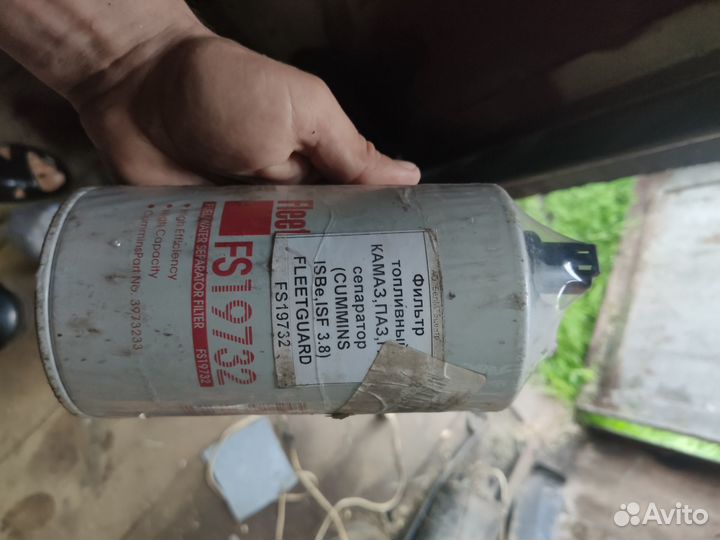 Фильтр топливный грубой очистки с датчиком