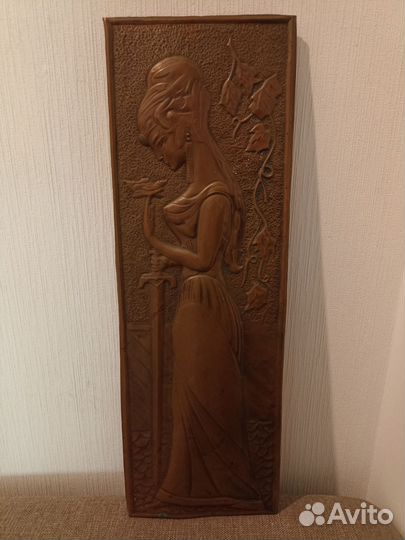 Картина медная чеканка