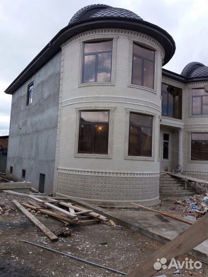 Дагестанский камень облицовка фасадов дома