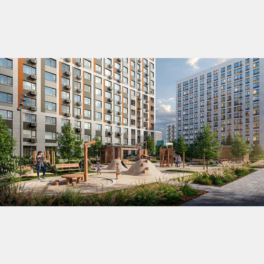 2-к. квартира, 54 м², 2/15 эт.
