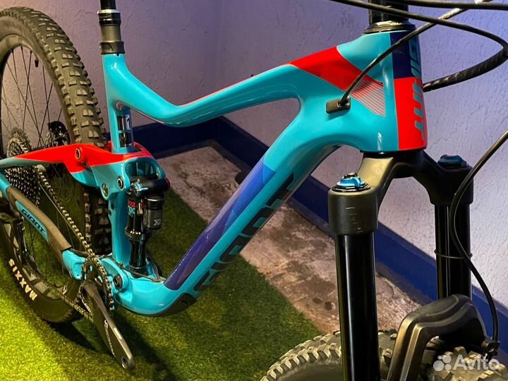 Giant Trance Advanced 1 Carbon 12,4кг Fox 34 GX M