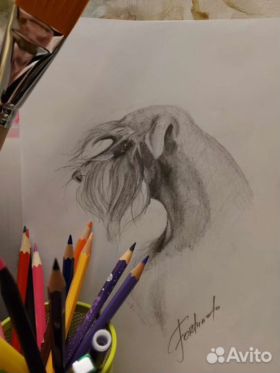 Портрет по фото на заказ