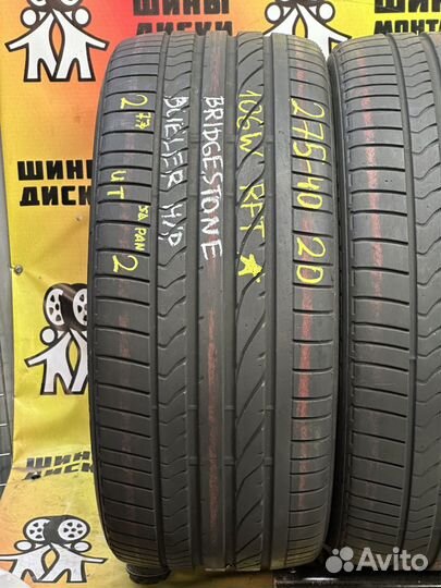 Bridgestone Dueler H/P Sport RFT 275/40 R20 и 315/35 R20 110W