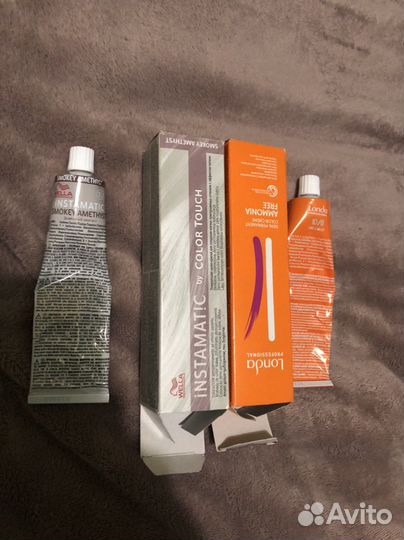 Краски для волос, открытые