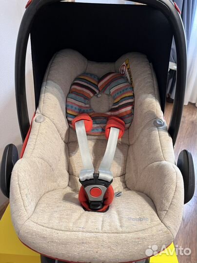 Автолюлька maxi cosi pebble с базой