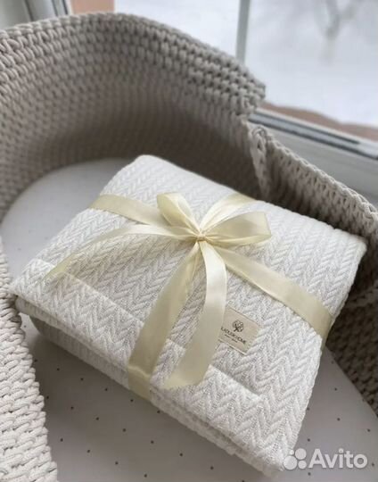 Плед детский на выписку турция