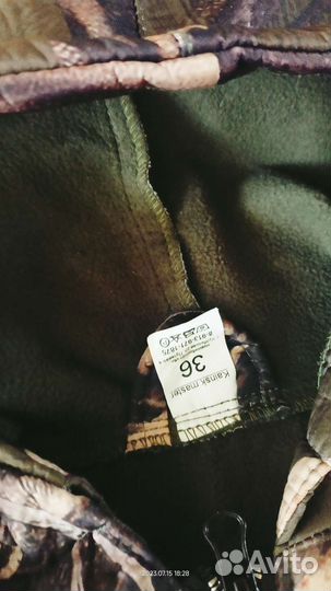 Детский комуфляжный костюм на флисе