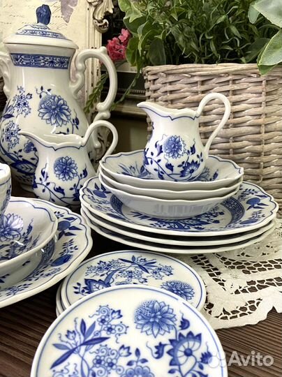 Чайный набор Hutschenreuther «Луковый узор»