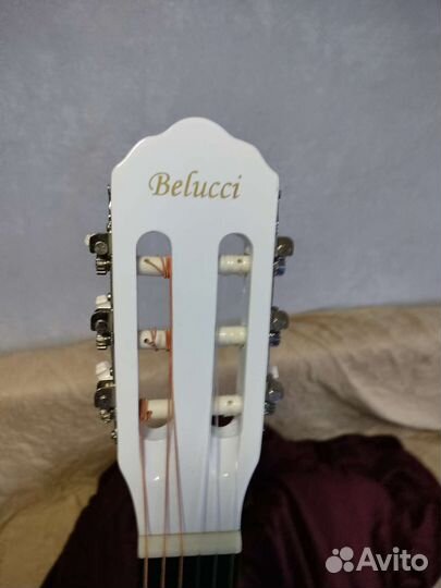 Классическая гитара 39 дюймов с усилителем