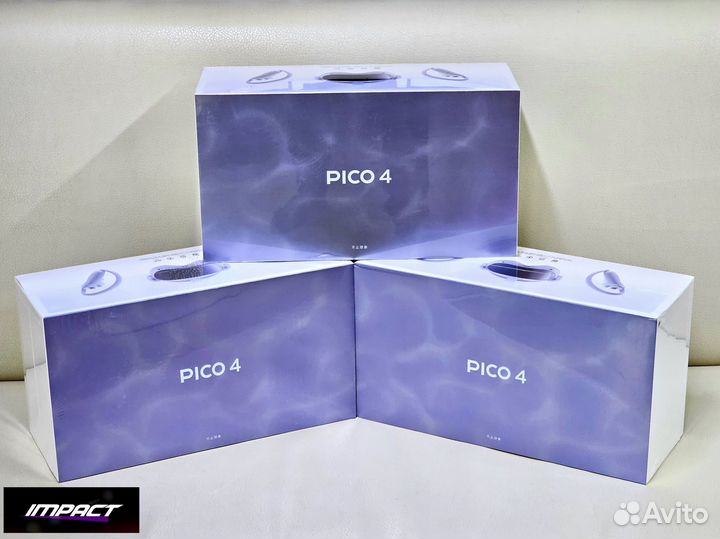 Pico 4 комплект с аксессуарами (прошивка, игры)