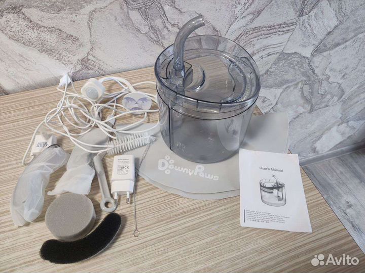 Фонтан поилка для кошек