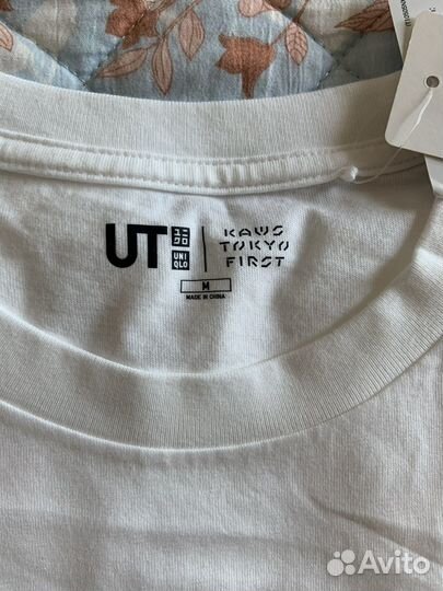 Kaws x Uniqlo Tokyo First Tee White M размер