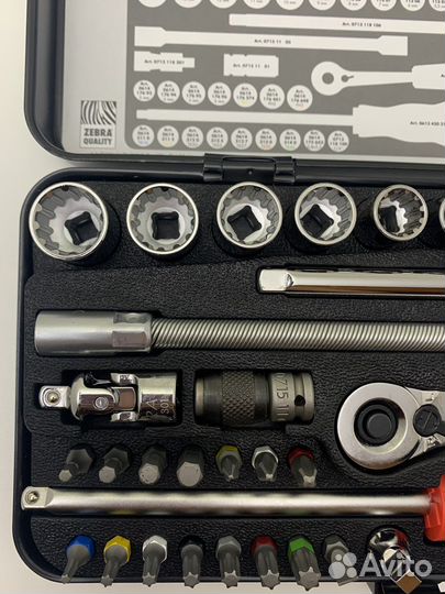 Набор бит и головок Wurth 1/4 multi 34 предмета