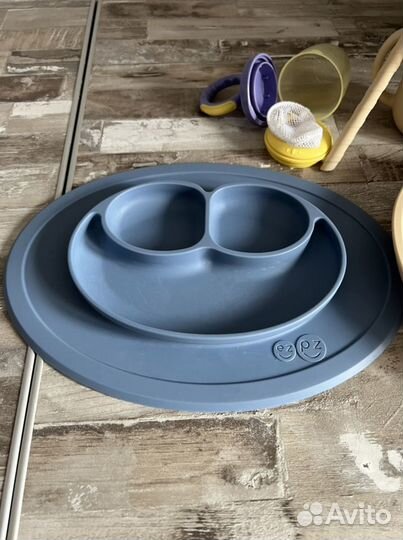 Силиконовая детская посуда