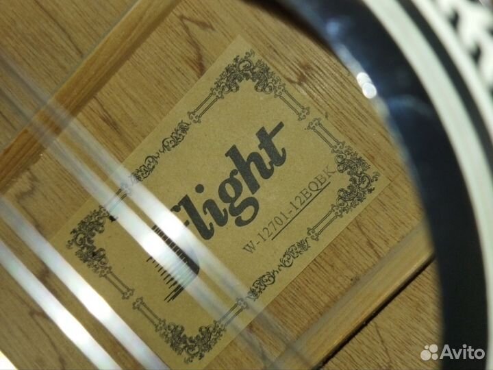 12 струнная электроакустическая гитара