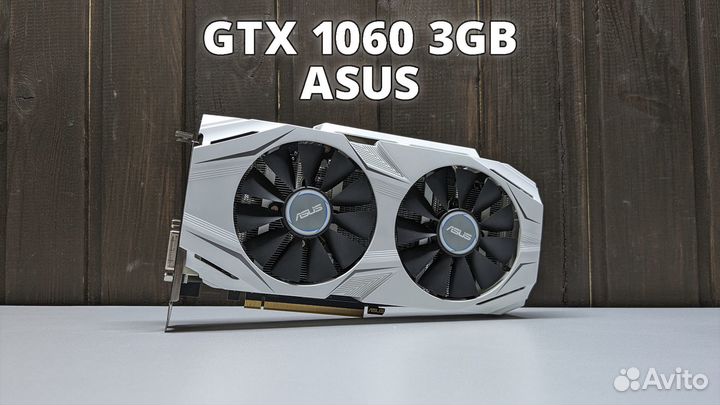 GTX 1060 3GB Asus / Видеокарта