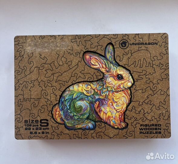 Пазл unidragon Заяц