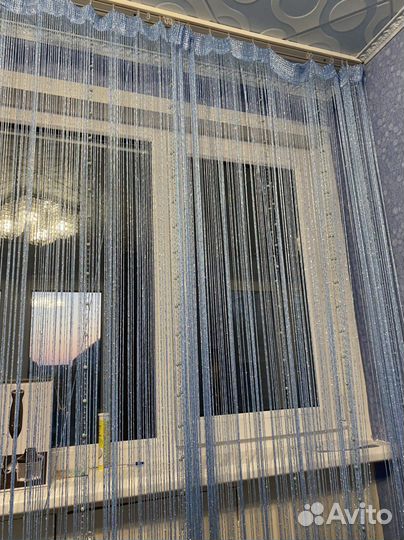 Шторы нитяные кисея