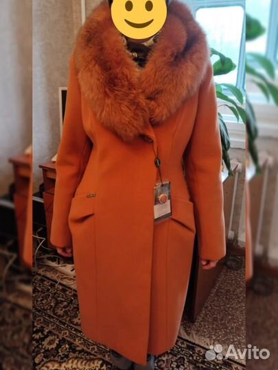 Пальто женское демисезонное 46 48 новое