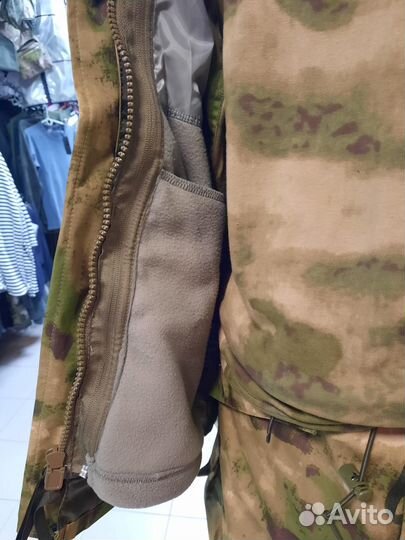 Костюм зимний, флис, Мультикам, Мох