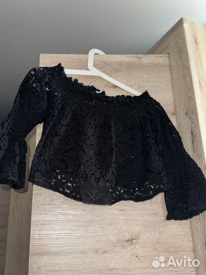 Топ с длинным рукавом