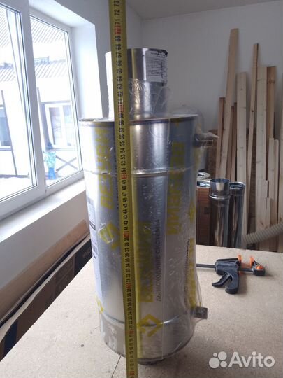 Продам теплообменник на трубу 115мм