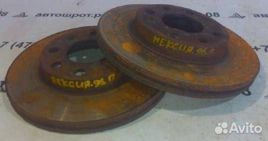 Диск тормозной вентилируемый передний Daewoo Nexi