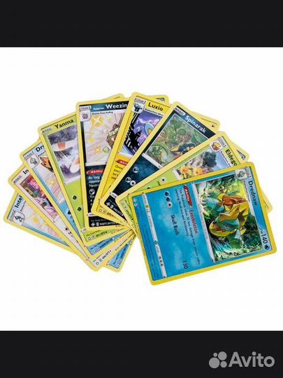 Карточки Pokemon 36 бустеров