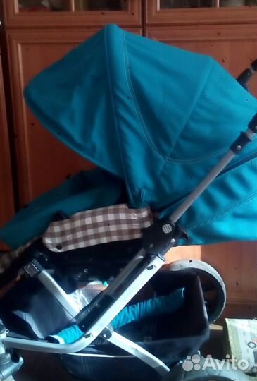 Немецкая коляска Teutonia Суперудобная 3 В 1+2люль