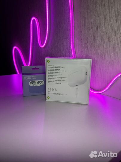 Наушники Apple AirPods Pro 2 + чехол в подарок