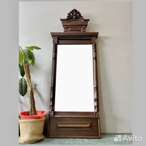 Зеркало старинное в раме 0204