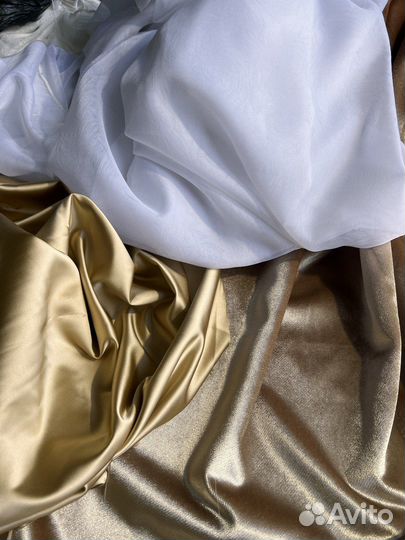 Интерьерные ткани(бархат, сатен) Италия, Германия