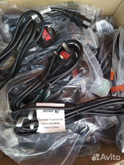 Сетевой кабель с английской вилкой тип G