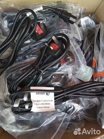 Сетевой кабель с английской вилкой тип G