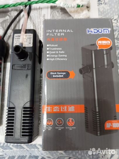 Фильтр и Нагреватель для аквариума