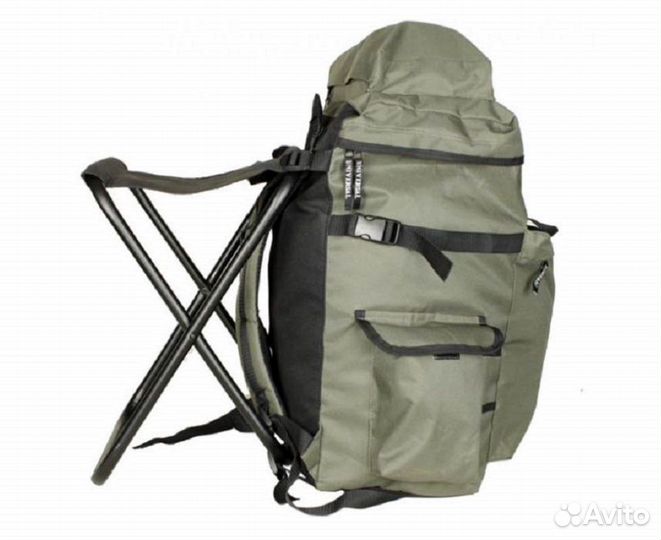 Рюкзак со раскладным стульчиком «Рыболов» 55 л