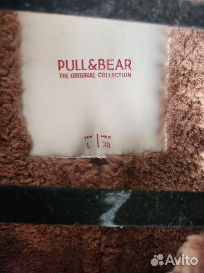 Искуссственная дубленка Pull&Bear