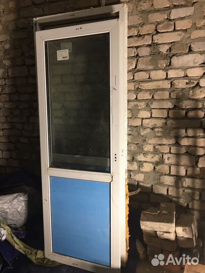 Пластиковые двери пвх бу