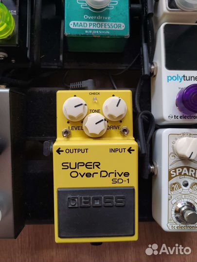 Boss SD-1 (копия 5-star Keeley Mod)